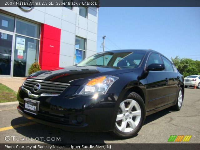 2007 Nissan Altima 2.5 SL in Super Black