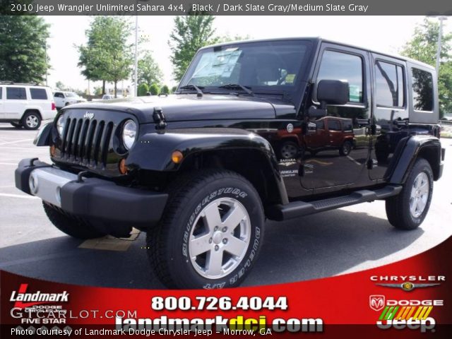 2010 Jeep Wrangler Unlimited Sahara 4x4 in Black