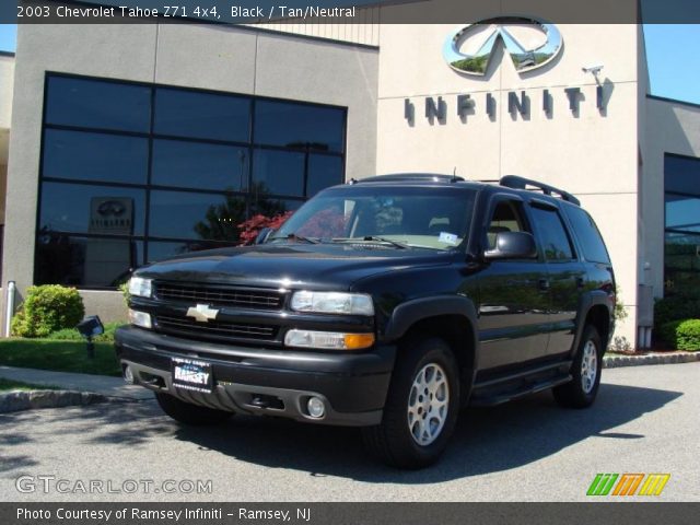 2003 Chevrolet Tahoe Z71 4x4 in Black