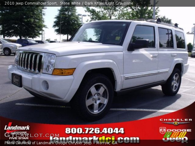 2010 Jeep Commander Sport in Stone White
