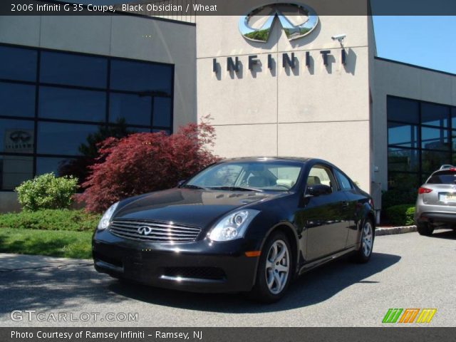 2006 Infiniti G 35 Coupe in Black Obsidian