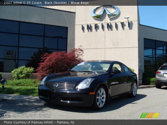 2007 Infiniti G 35 Coupe in Black Obsidian