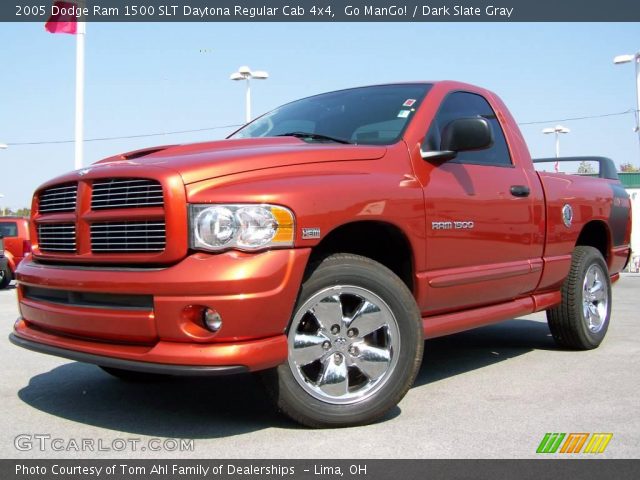 2005 Dodge Ram 1500 SLT Daytona Regular Cab 4x4 in Go ManGo!
