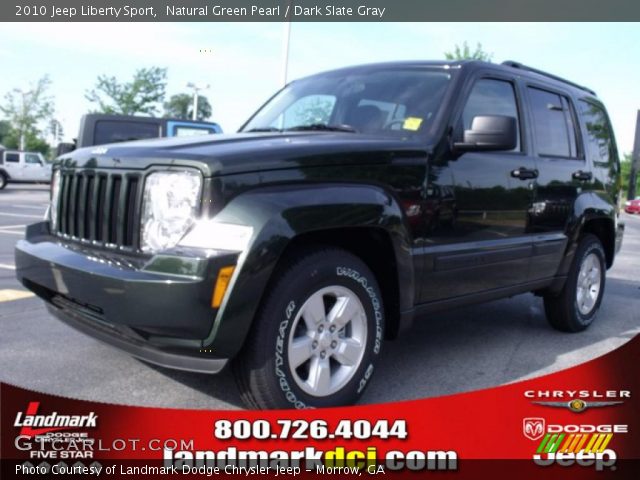 2010 Jeep Liberty Sport in Natural Green Pearl