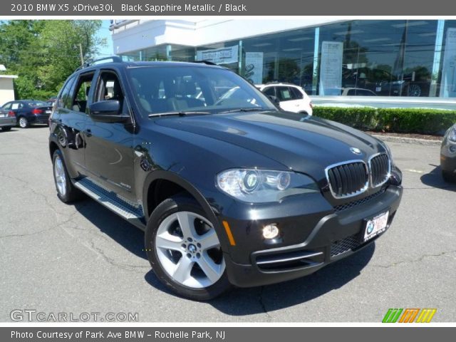 2010 BMW X5 xDrive30i in Black Sapphire Metallic