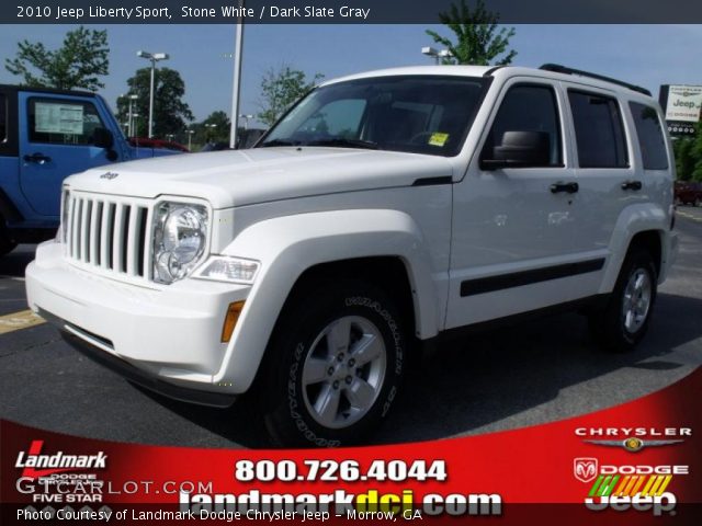 2010 Jeep Liberty Sport in Stone White