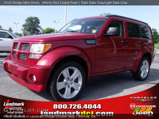 2010 Dodge Nitro Shock in Inferno Red Crystal Pearl