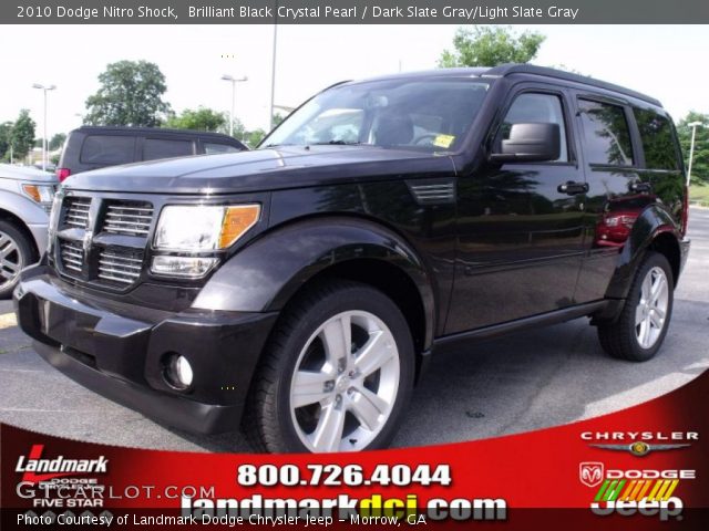 2010 Dodge Nitro Shock in Brilliant Black Crystal Pearl