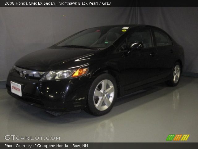2008 Honda Civic EX Sedan in Nighthawk Black Pearl