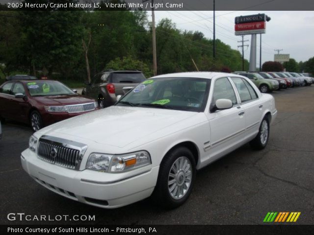 2009 Mercury Grand Marquis LS in Vibrant White