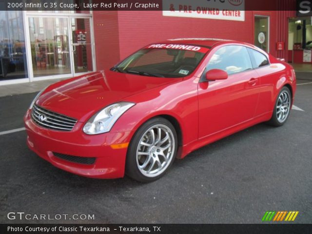 2006 Infiniti G 35 Coupe in Laser Red Pearl