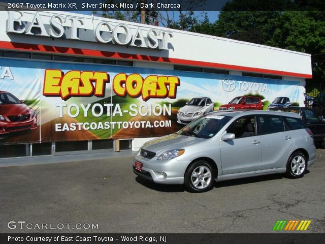 2007 Toyota Matrix XR in Silver Streak Mica