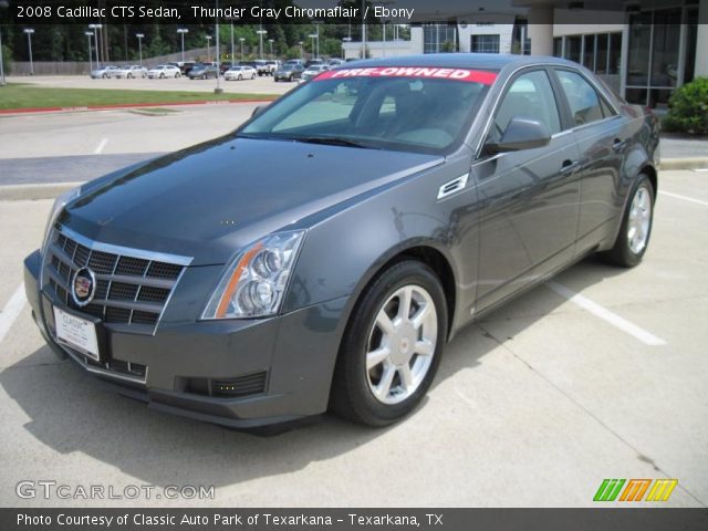 2008 Cadillac CTS Sedan in Thunder Gray Chromaflair