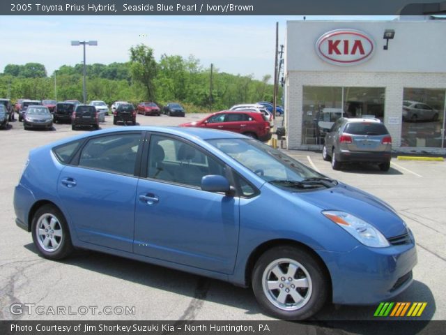 2005 Toyota Prius Hybrid in Seaside Blue Pearl