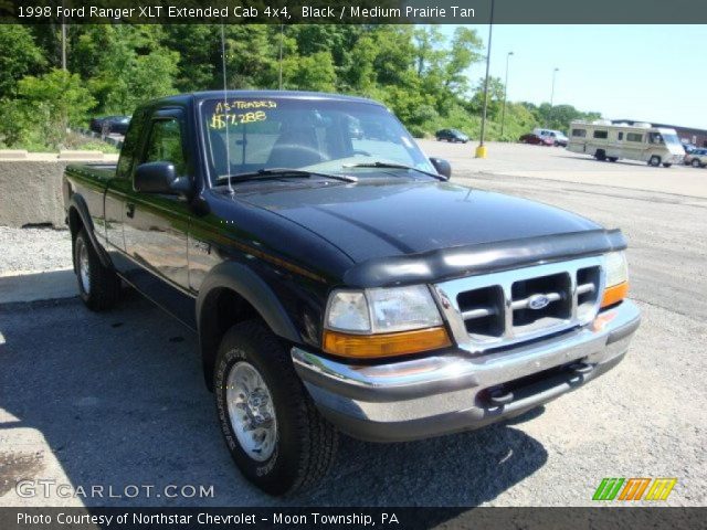 1998 Ford Ranger XLT Extended Cab 4x4 in Black