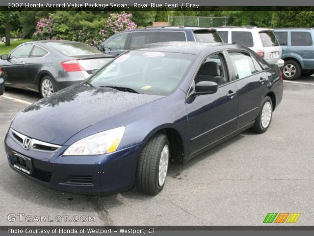 2007 Honda Accord Value Package Sedan in Royal Blue Pearl