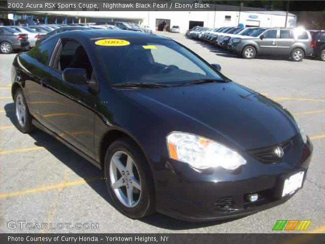 2002 Acura RSX Sports Coupe in Nighthawk Black Pearl