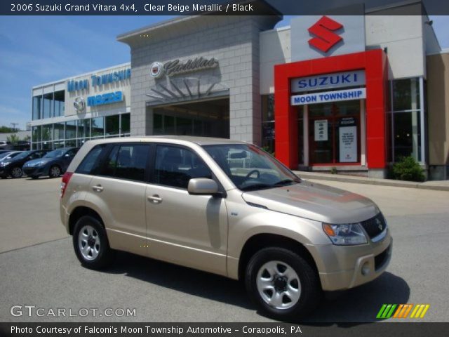 2006 Suzuki Grand Vitara 4x4 in Clear Beige Metallic