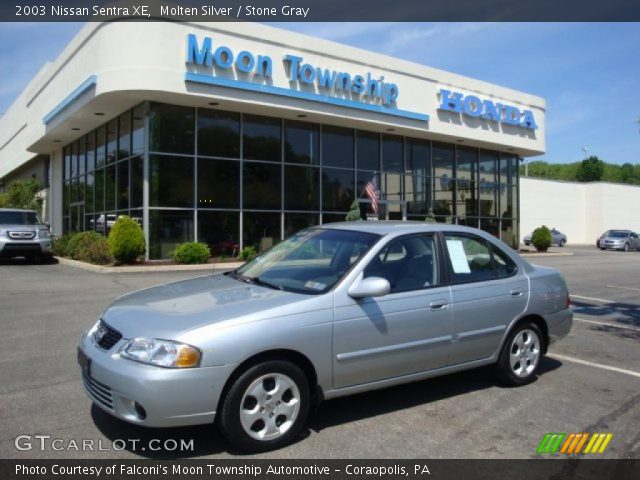 2003 Nissan Sentra XE in Molten Silver