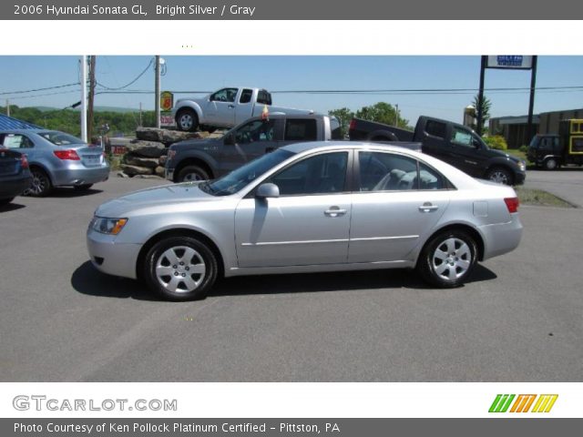 2006 Hyundai Sonata GL in Bright Silver