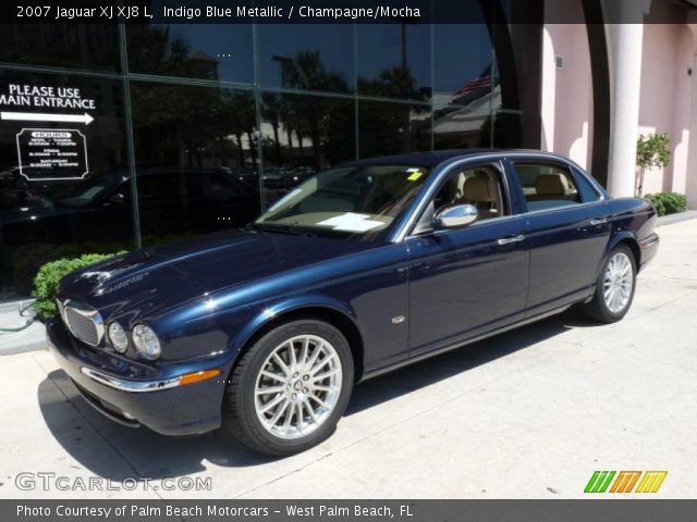 2007 Jaguar XJ XJ8 L in Indigo Blue Metallic