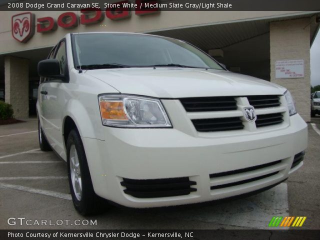 2008 Dodge Grand Caravan SE in Stone White