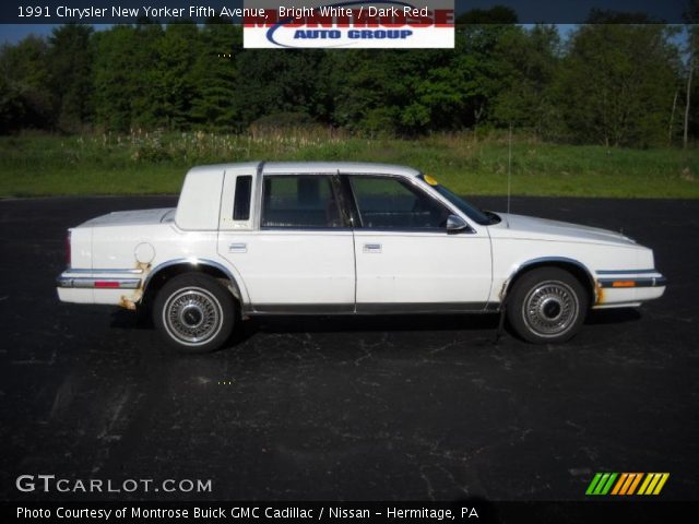 1991 Chrysler New Yorker Fifth Avenue in Bright White