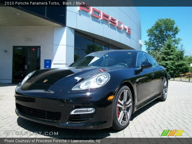 2010 Porsche Panamera Turbo in Black