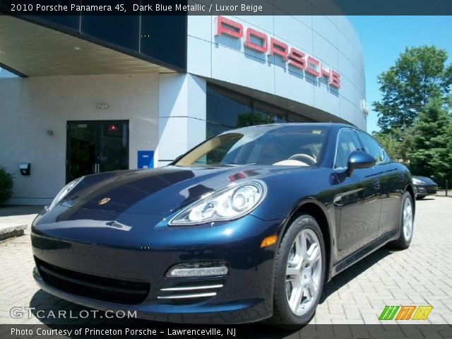 2010 Porsche Panamera 4S in Dark Blue Metallic