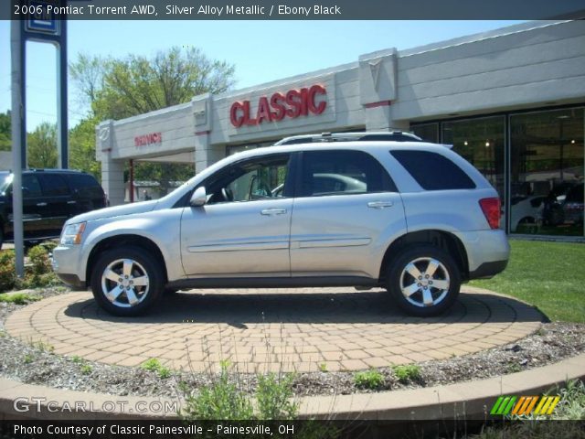 2006 Pontiac Torrent AWD in Silver Alloy Metallic