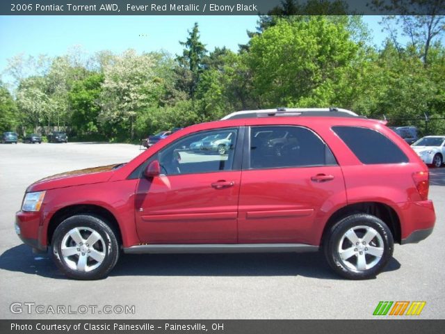 2006 Pontiac Torrent AWD in Fever Red Metallic