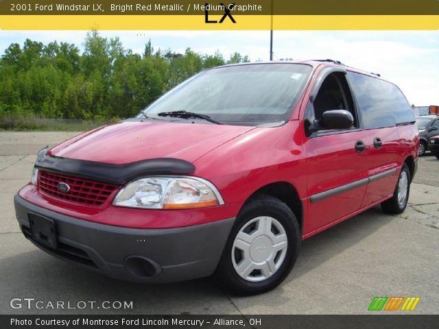 2001 Ford Windstar LX in Bright Red Metallic