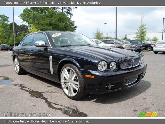 2009 Jaguar XJ Super V8 Portfolio in Celestial Black