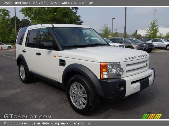 2008 Land Rover LR3 V8 SE in Alaska White