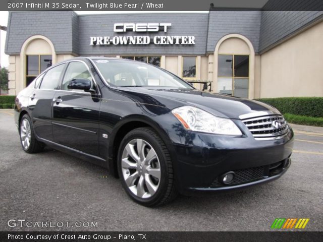2007 Infiniti M 35 Sedan in Twilight Blue Pearl