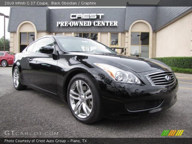 2009 Infiniti G 37 Coupe in Black Obsidian