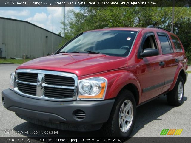2006 Dodge Durango SXT in Inferno Red Crystal Pearl