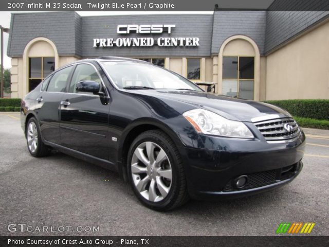 2007 Infiniti M 35 Sedan in Twilight Blue Pearl