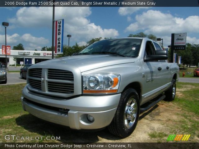 2006 Dodge Ram 2500 Sport Quad Cab in Bright Silver Metallic