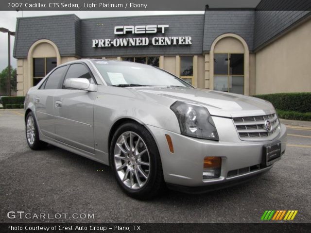 2007 Cadillac CTS Sedan in Light Platinum