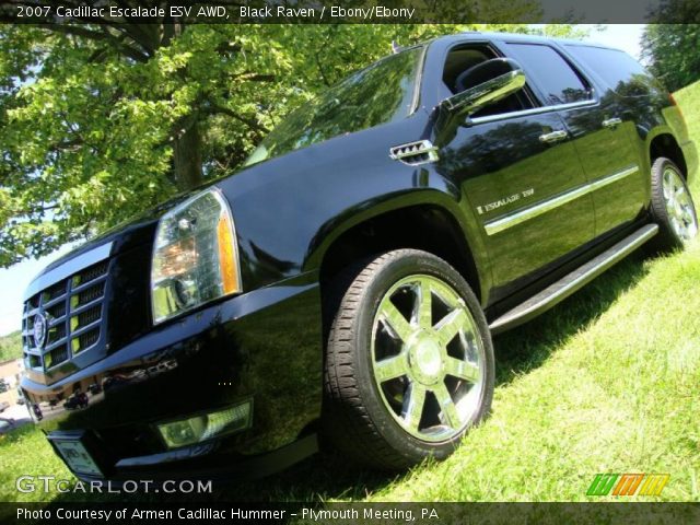 2007 Cadillac Escalade ESV AWD in Black Raven