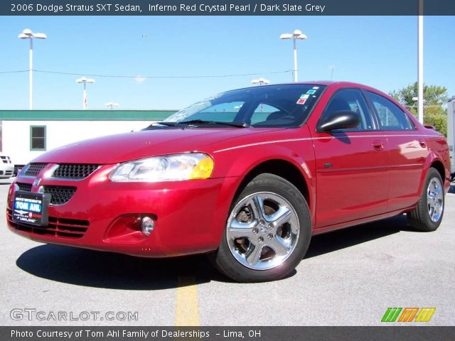 2006 Dodge Stratus SXT Sedan in Inferno Red Crystal Pearl