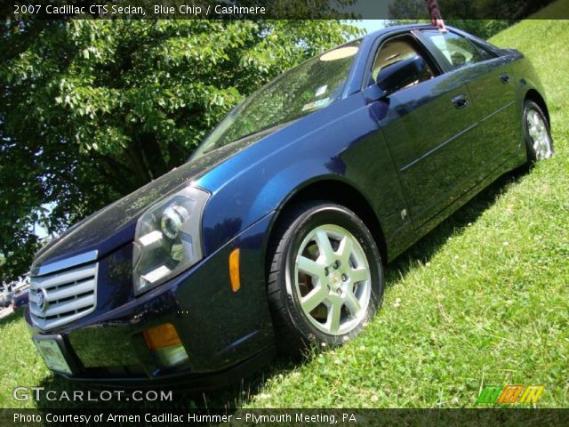 2007 Cadillac CTS Sedan in Blue Chip