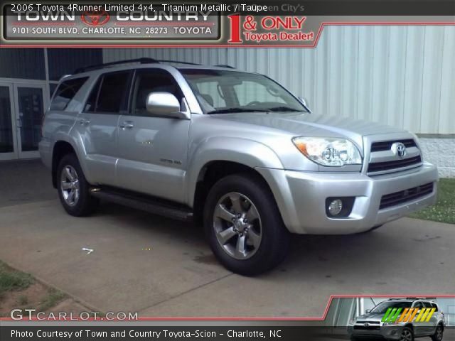 2006 Toyota 4Runner Limited 4x4 in Titanium Metallic