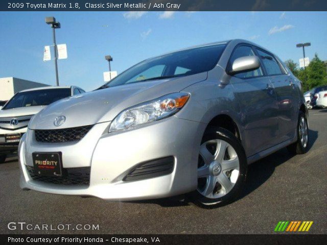 2009 Toyota Matrix 1.8 in Classic Silver Metallic
