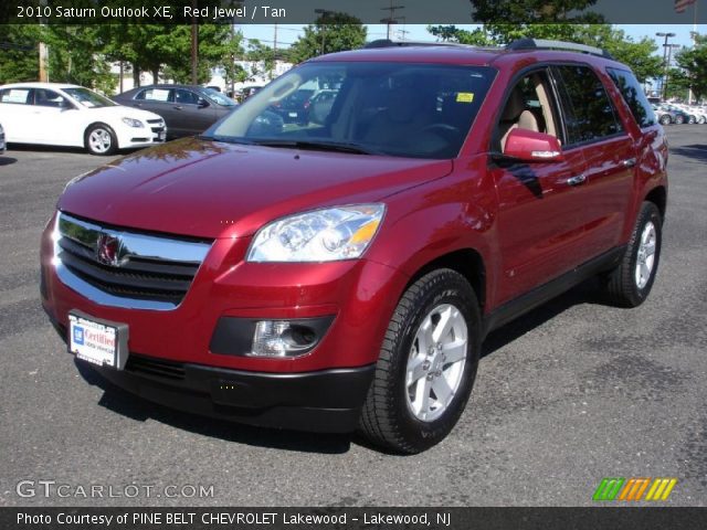 2010 Saturn Outlook XE in Red Jewel