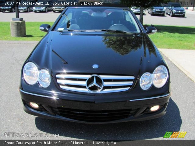 2007 Mercedes-Benz CLK 350 Cabriolet in Black
