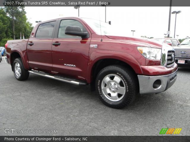 2007 Toyota Tundra SR5 CrewMax in Salsa Red Pearl