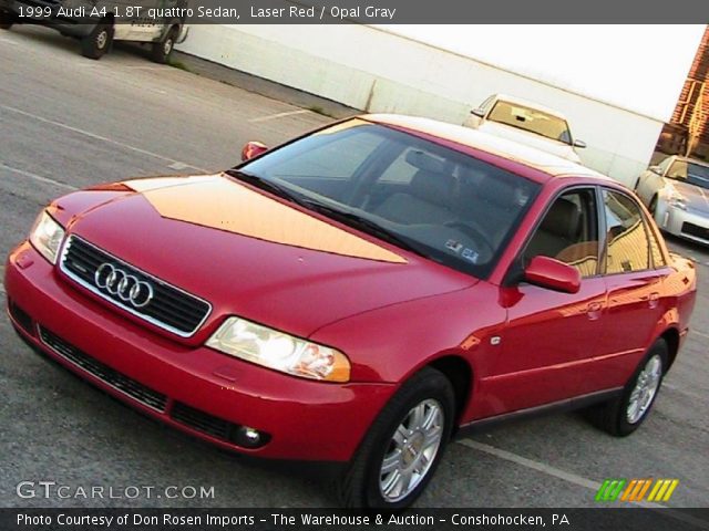 1999 Audi A4 1.8T quattro Sedan in Laser Red