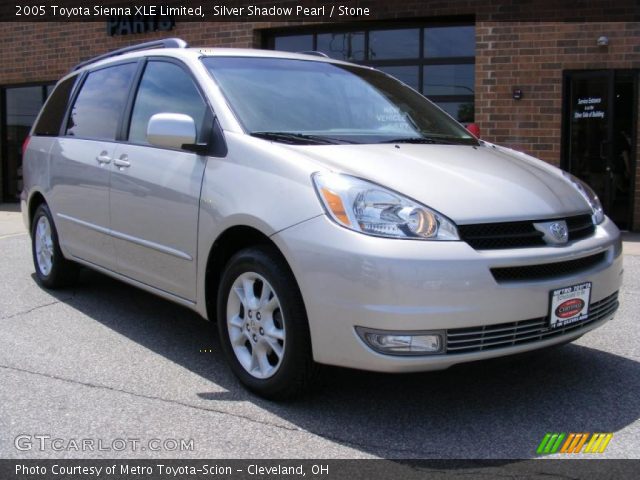 2005 Toyota Sienna XLE Limited in Silver Shadow Pearl
